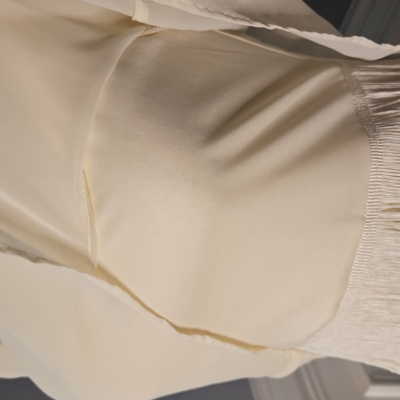 American Eagle Outfitters Ivory Fringe Sleeveless Dress - Picture 6 of 12